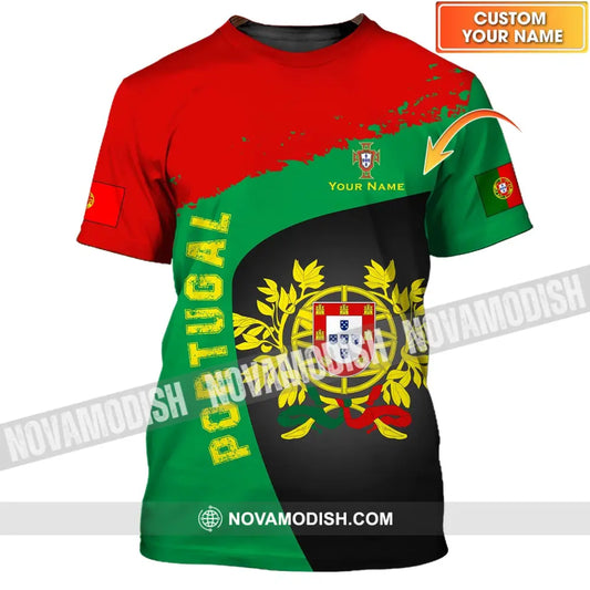 Unisex Shirt - Custom Name Shirt - Portugal Shirt Custom Name T-shirt