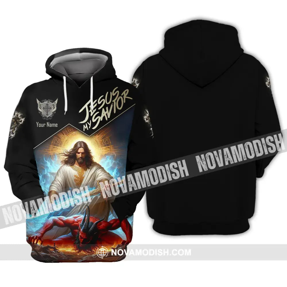 Unisex Shirt - Custom Name Shirt Punish Jesus My Savior Hoodie / S T-shirt