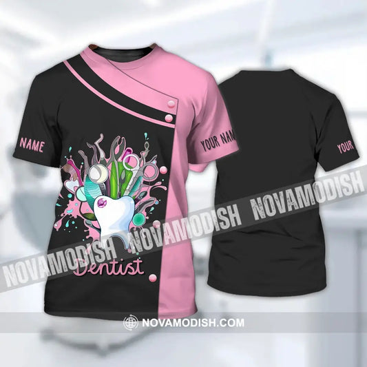 Unisex Shirt - Custom Name T-Shirt Dentist Name Shirt T-Shirt / S T-shirt