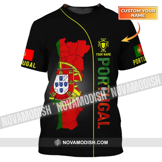Unisex Shirt - Custom Name T-Shirt Portugal Name Clothing T-shirt