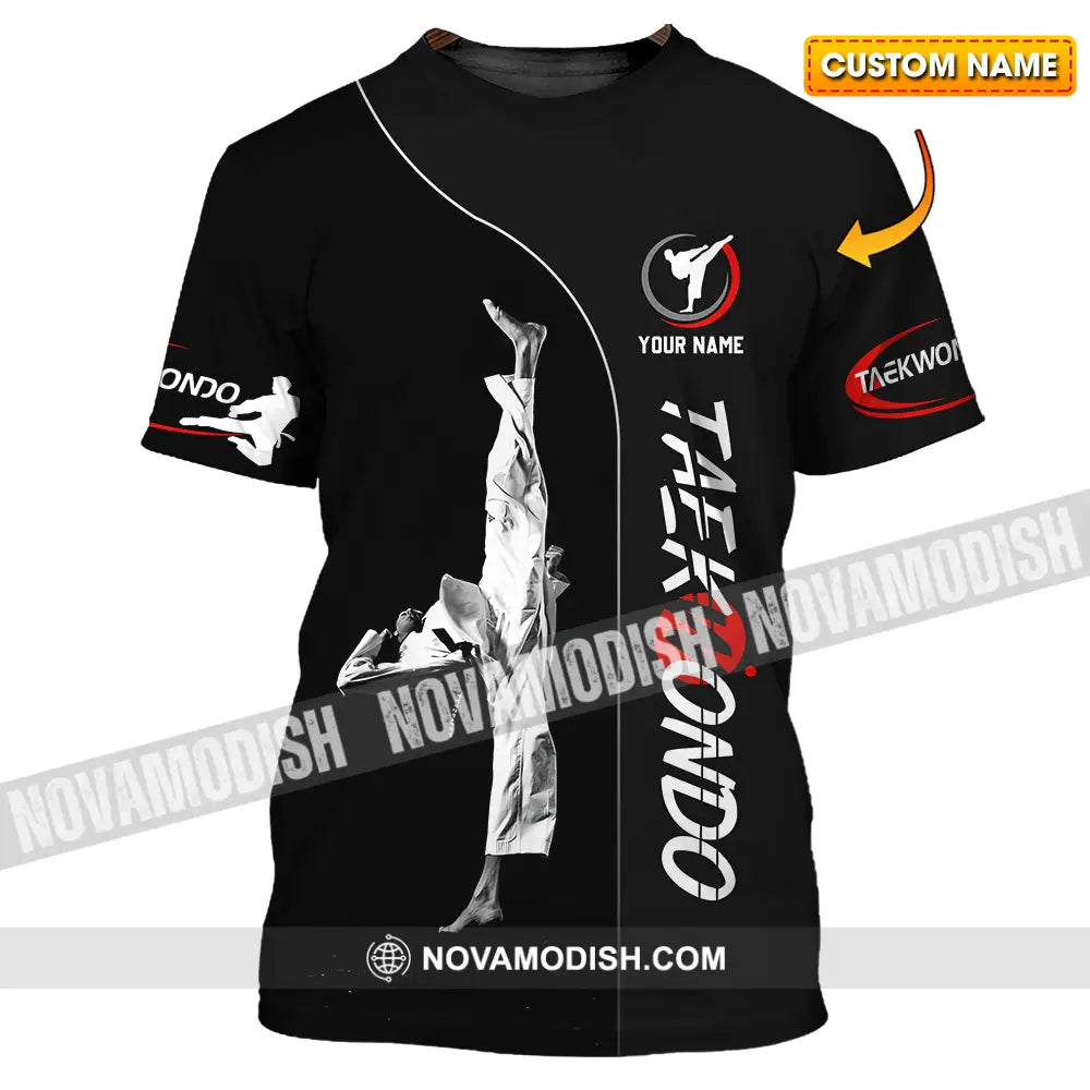 Unisex Shirt - Custom Name Shirt Taekwondo T-shirt