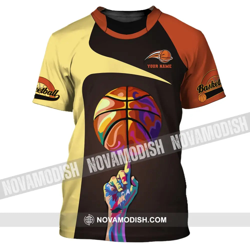 Unisex Shirt - Custom Name Team Name And Number T-Shirt - Basketball Shirt - Basketball Clothing T-Shirt / S T-shirt