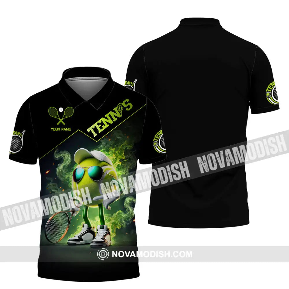 Unisex Shirt Custom Name Tennis Christmas Gift Polo / S T-Shirt
