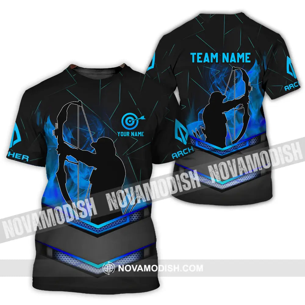 Unisex Shirt - Custom Names Archery Shirt Combat T-Shirt / S T-shirt