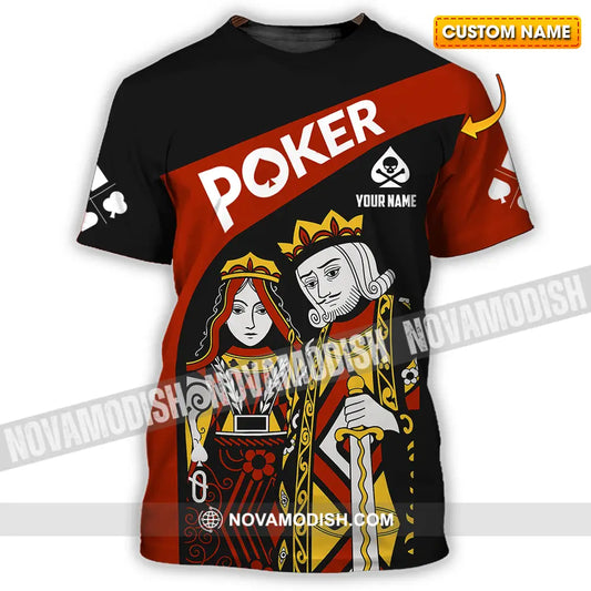 Unisex Shirt - Custom Poker Lover Shirt T-shirt