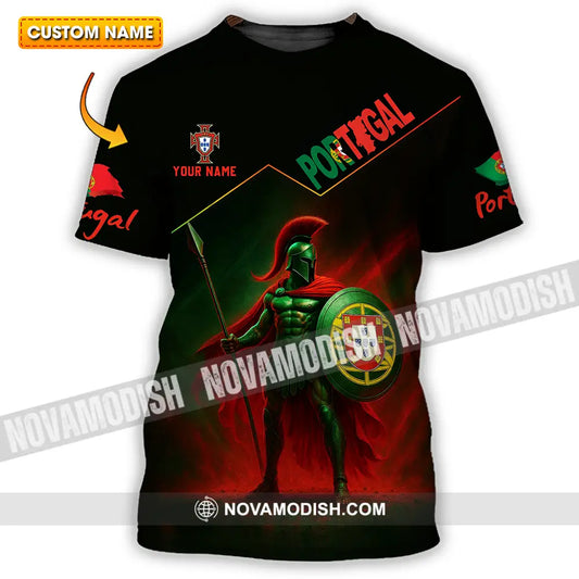 Unisex Shirt - Custom Portugal Warrior Shirt T-shirt