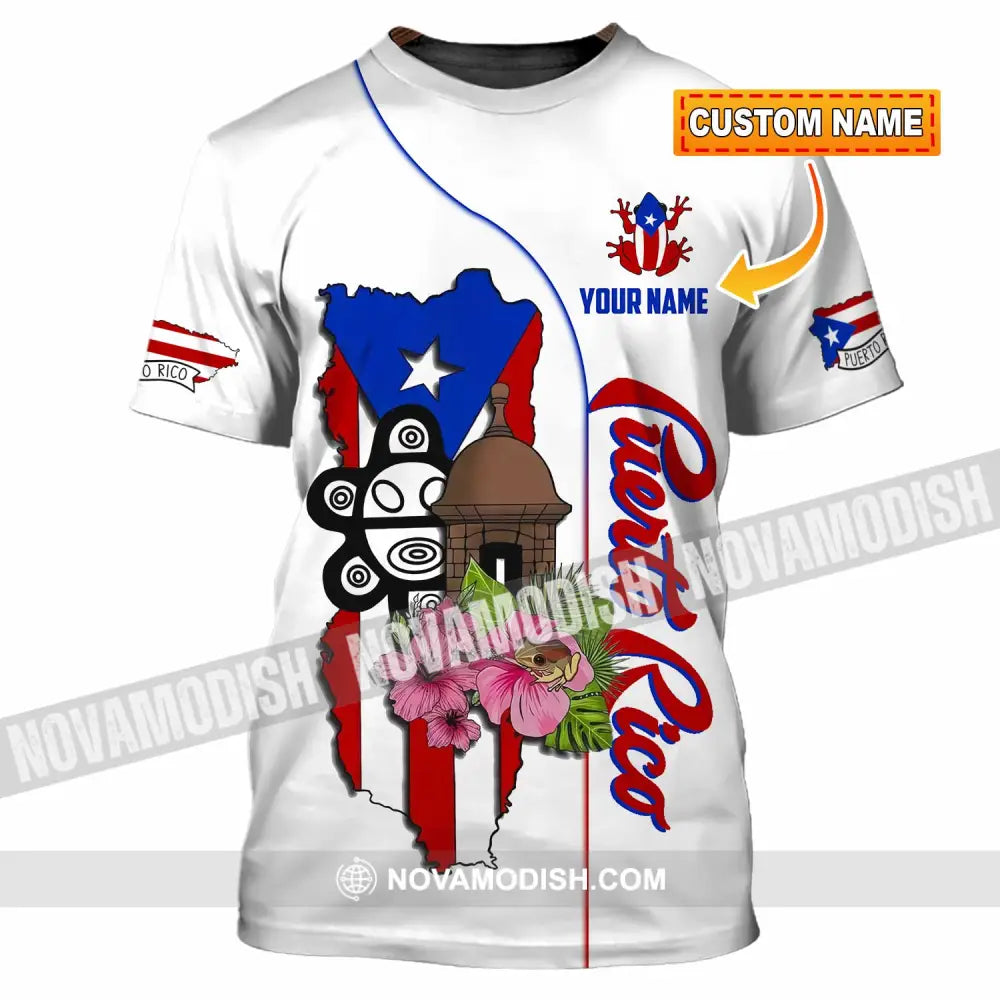 Unisex Shirt - Custom Puerto Rico Shirt T-shirt