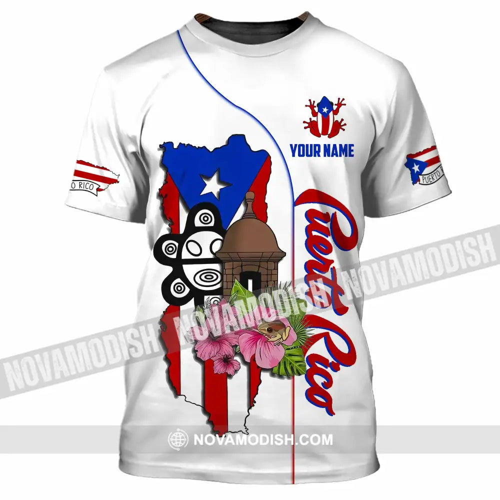 Unisex Shirt - Custom Puerto Rico Shirt T-Shirt / S T-shirt