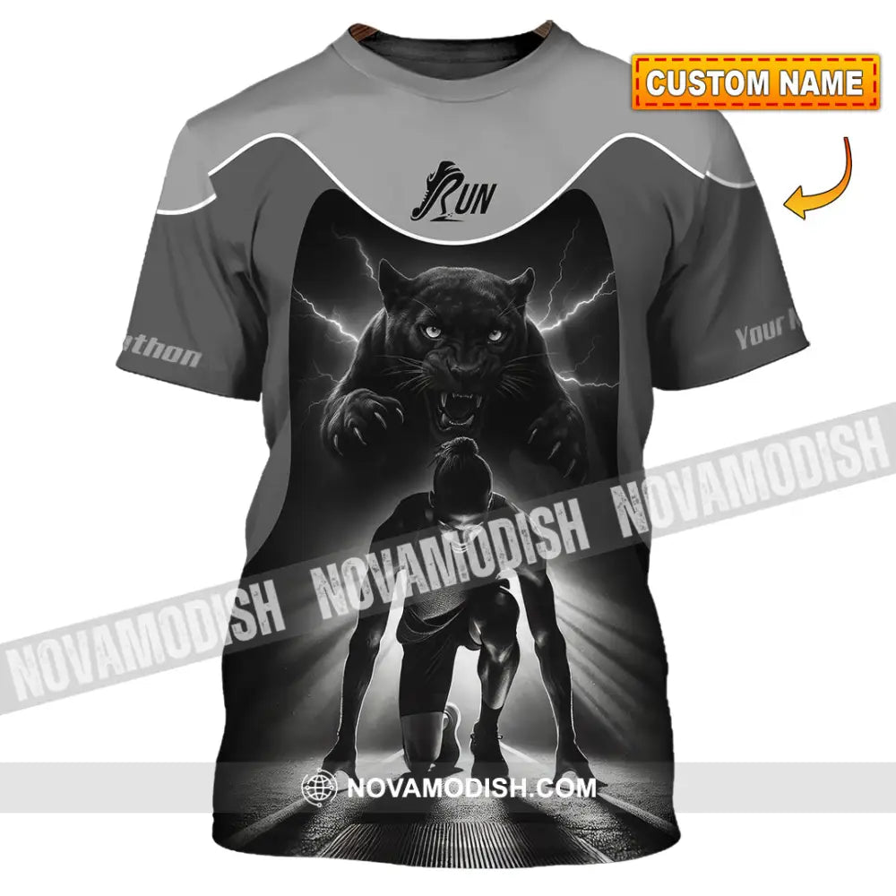 Unisex Shirt - Custom Ready To Run Love Running Shirt T-shirt