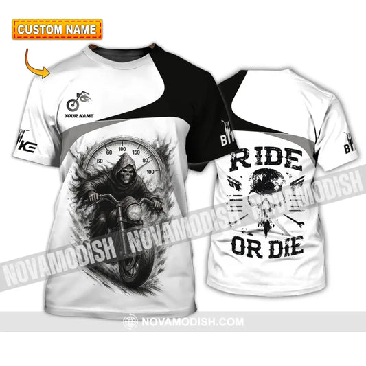 Unisex Shirt - Custom Ride Or Die Rider Shirt T-shirt