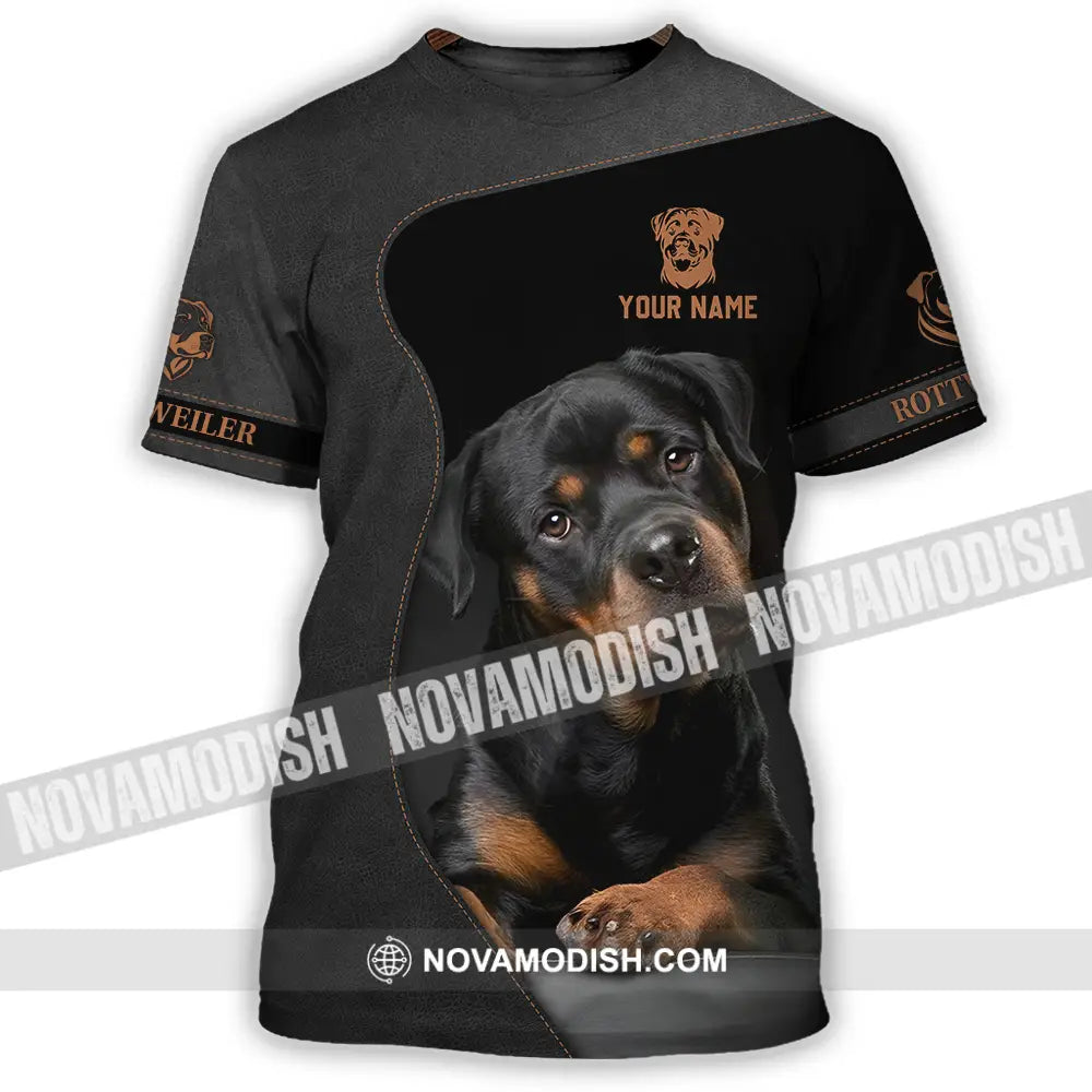 Unisex Shirt - Custom Rottweiler Dog Lover Shirt T-Shirt / S T-shirt