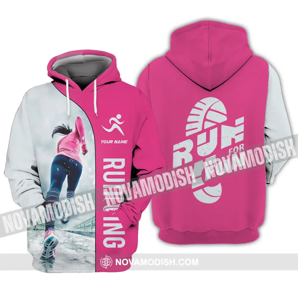 Unisex Shirt - Custom Run For Fun Running Lover Sport Shirt Hoodie / S T-shirt