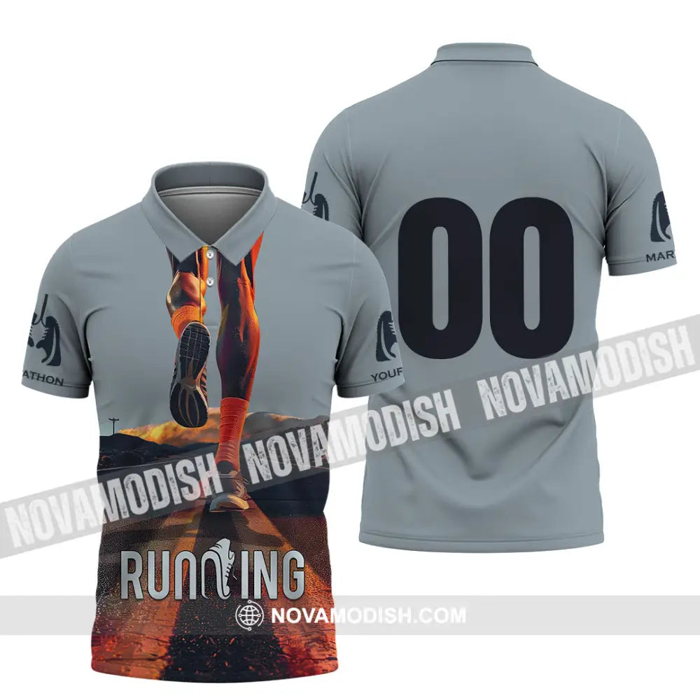 Unisex Shirt - Custom Run For Fun Running Lover Sport Shirt Polo Shirt / S T-shirt