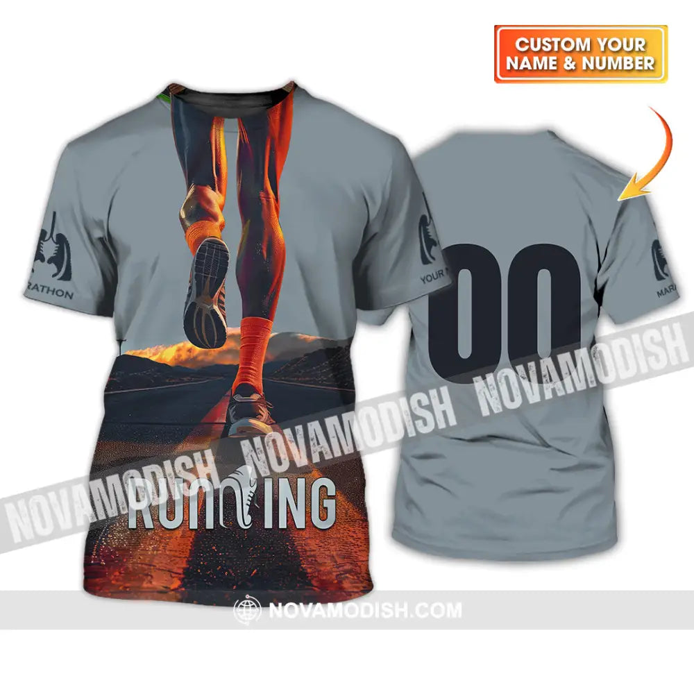 Unisex Shirt - Custom Run For Fun Running Lover Sport Shirt T-shirt