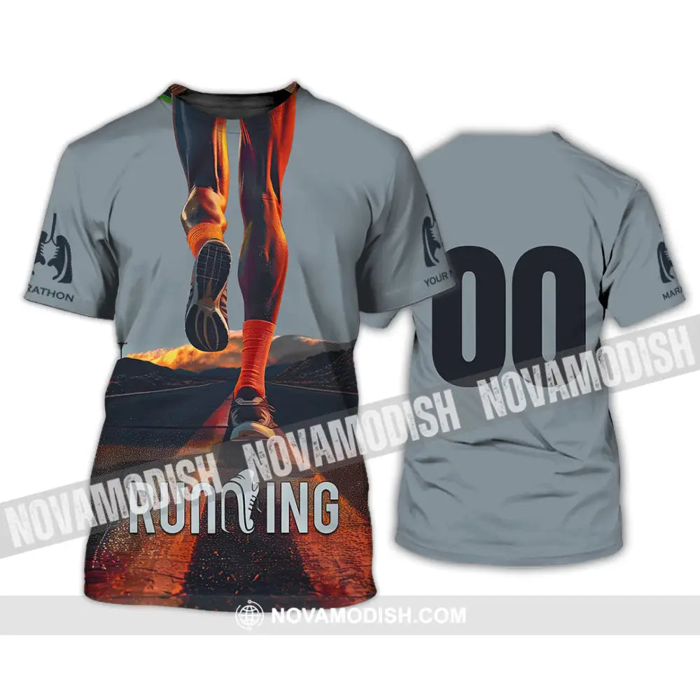 Unisex Shirt - Custom Run For Fun Running Lover Sport Shirt T-Shirt / S T-shirt