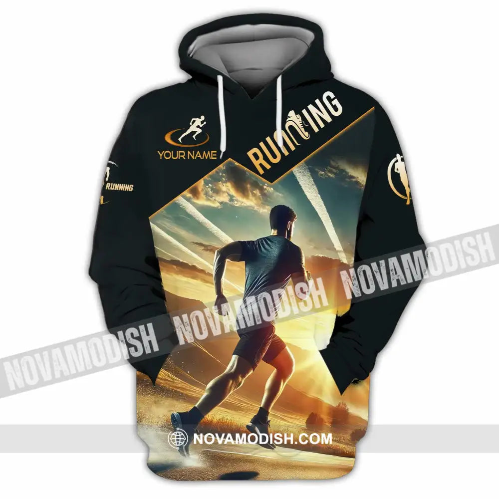 Unisex Shirt - Custom Running Shirt Hoodie / S T-shirt