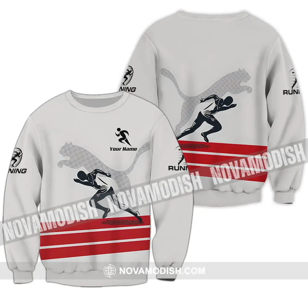 Unisex Shirt - Custom Running Lover Sport Shirt Long Sleeve / S T-shirt