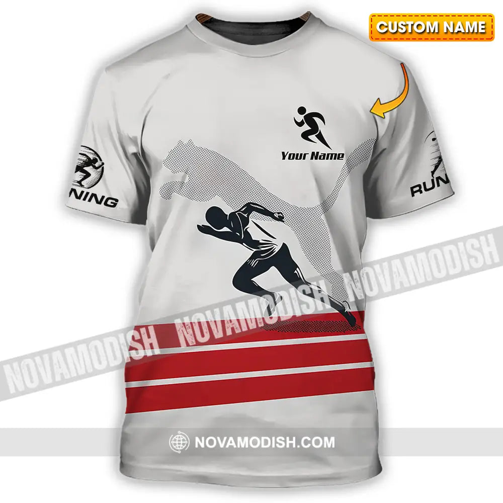 Unisex Shirt - Custom Running Lover Sport Shirt T-shirt