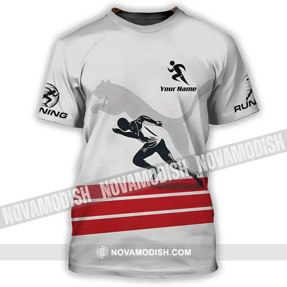 Unisex Shirt - Custom Running Lover Sport Shirt T-Shirt / S T-shirt