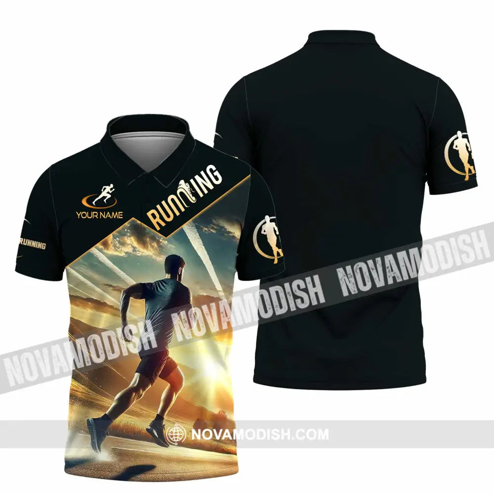 Unisex Shirt - Custom Running Shirt Polo Shirt / S T-shirt