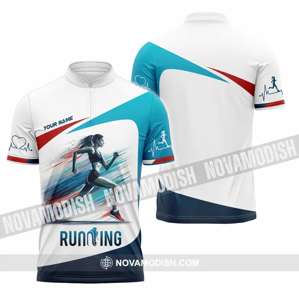 Unisex Shirt - Custom Running Shirt Polo Shirt / S T-shirt