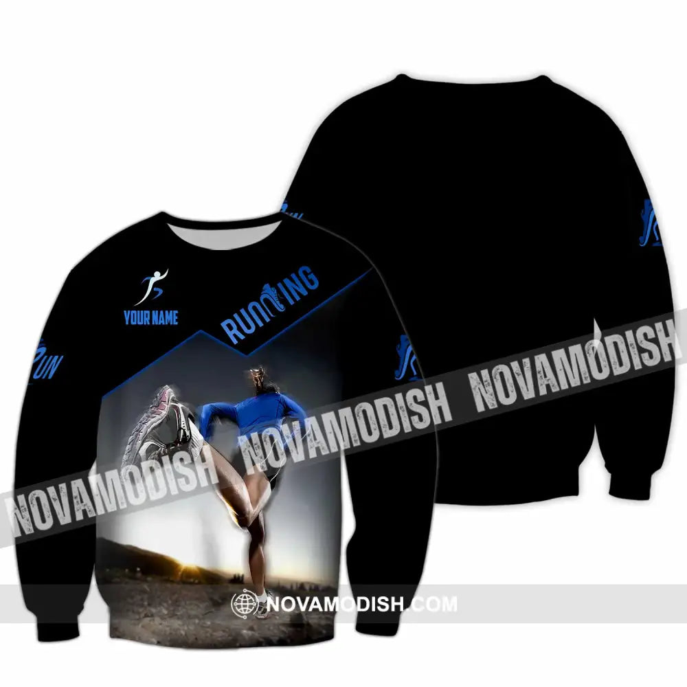 Unisex Shirt - Custom Running Sport Shirt Long Sleeve / S T-shirt