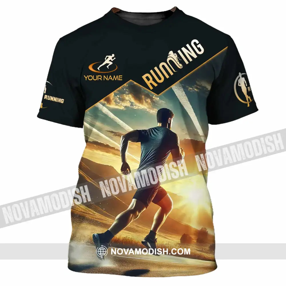 Unisex Shirt - Custom Running Shirt T-Shirt / S T-shirt