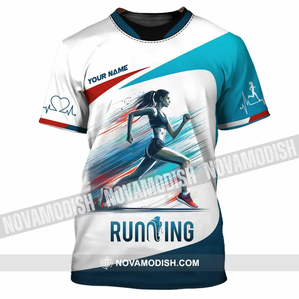 Unisex Shirt - Custom Running Shirt T-Shirt / S T-shirt