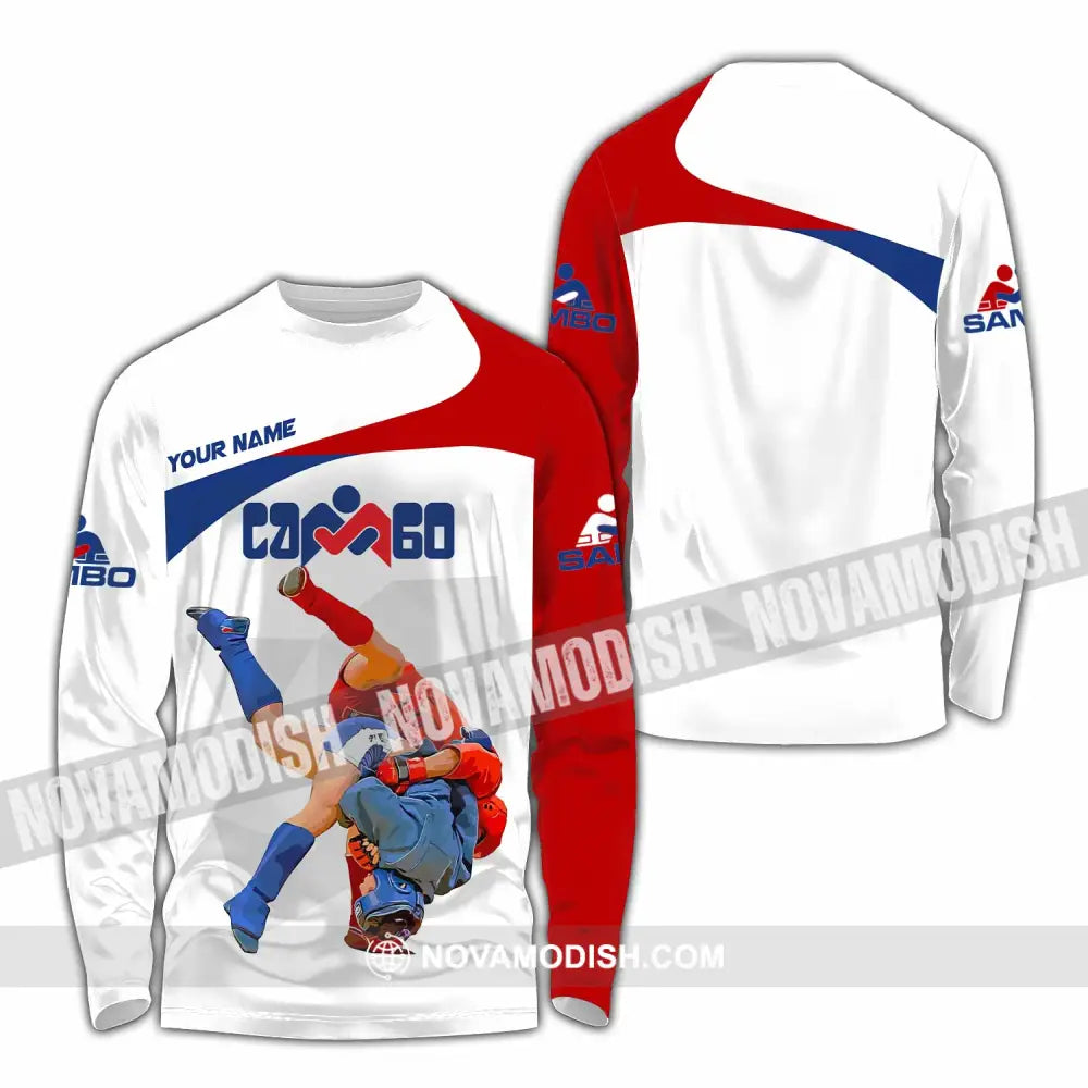 Unisex Shirt - Custom Sambo Shirt Long Sleeve Shirt / S T-shirt