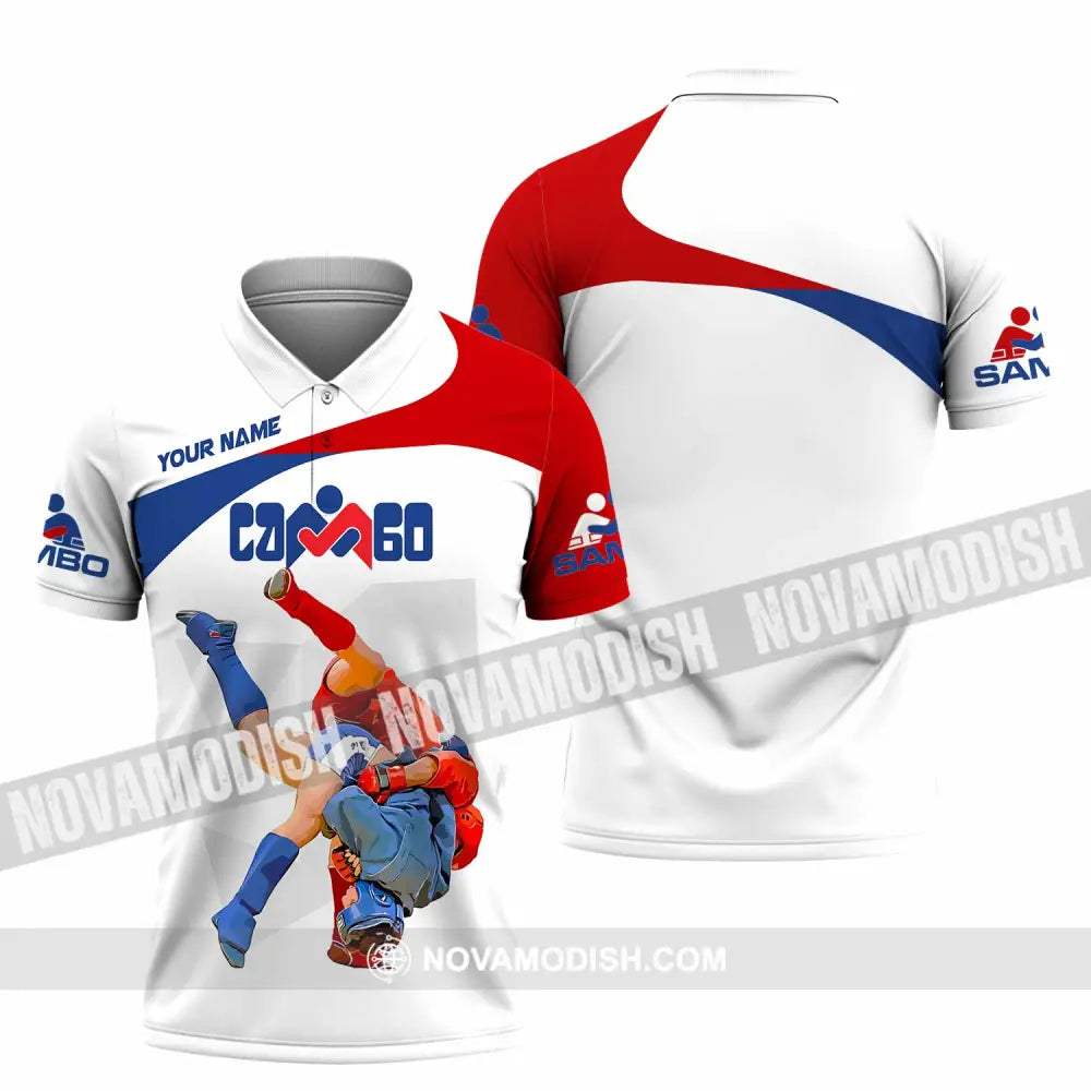 Unisex Shirt - Custom Sambo Shirt Polo Shirt / S T-shirt
