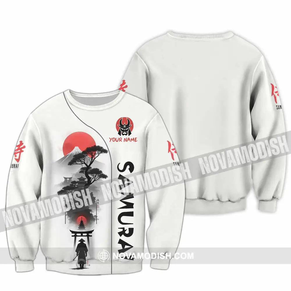Unisex Shirt - Custom Samurai Shirt Long Sleeve / S T-shirt
