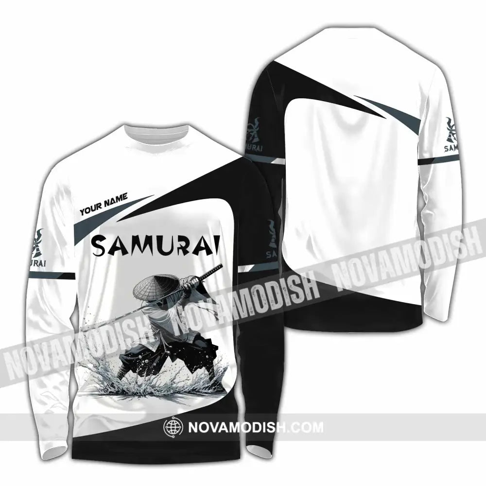 Unisex Shirt - Custom Samurai Shirt Long Sleeve Shirt / S T-shirt