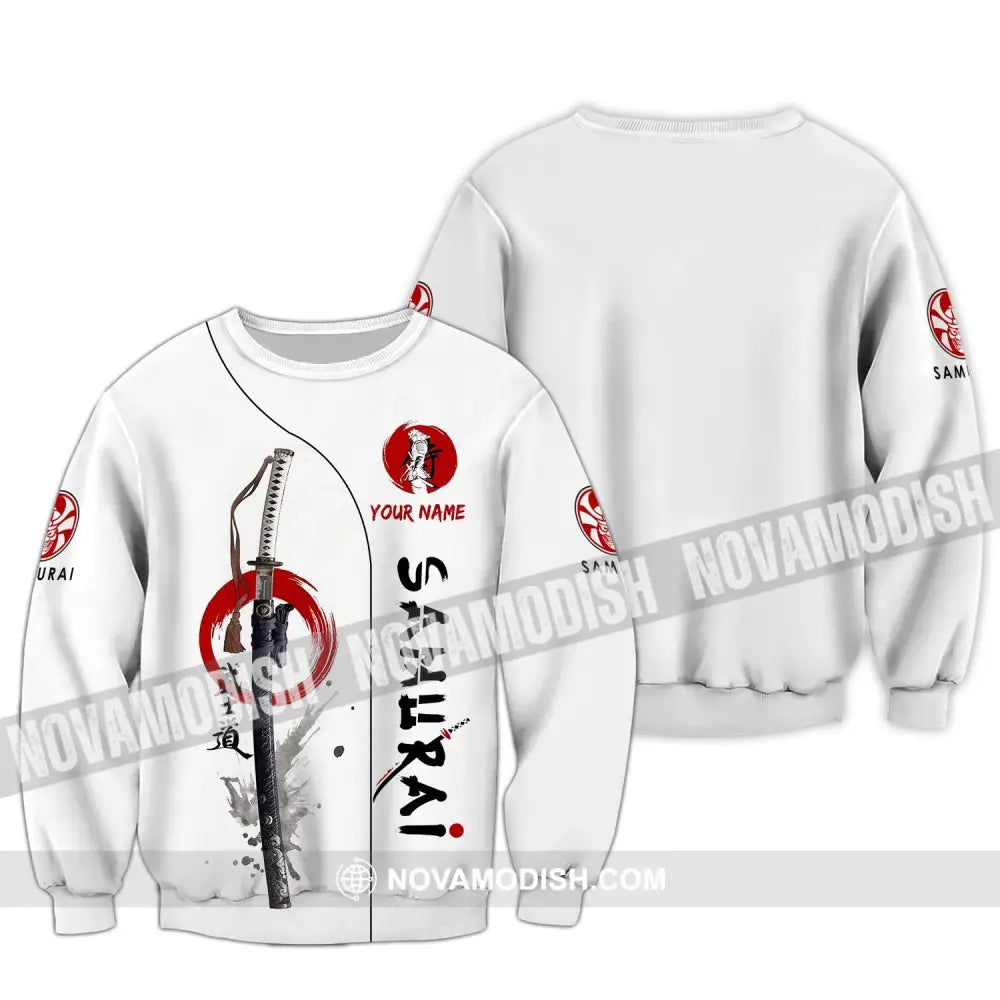 Unisex Shirt - Custom Samurai Shirt Long Sleeve / S T-shirt