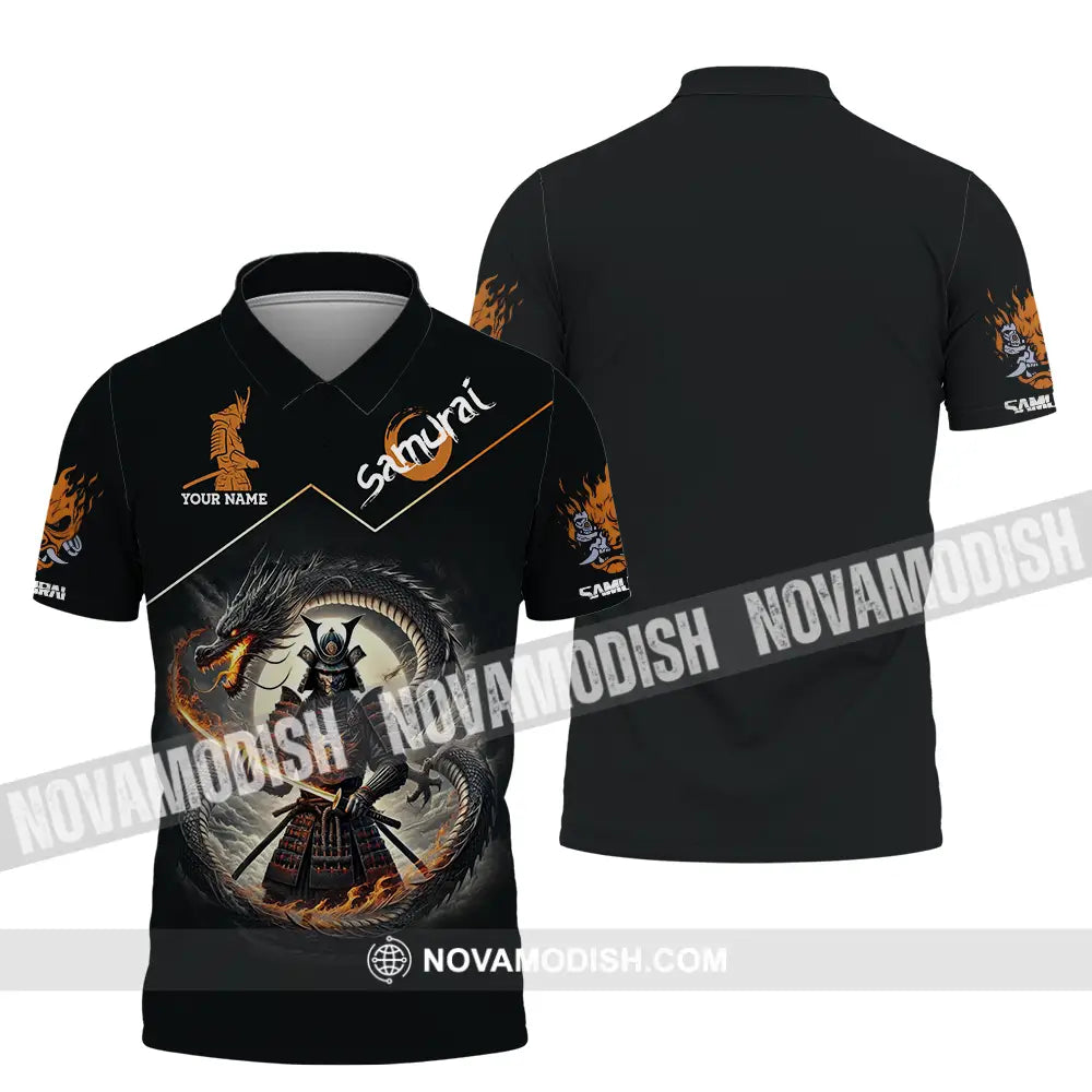 Unisex Shirt - Custom Samurai Sport Shirt Polo Shirt / S T-shirt