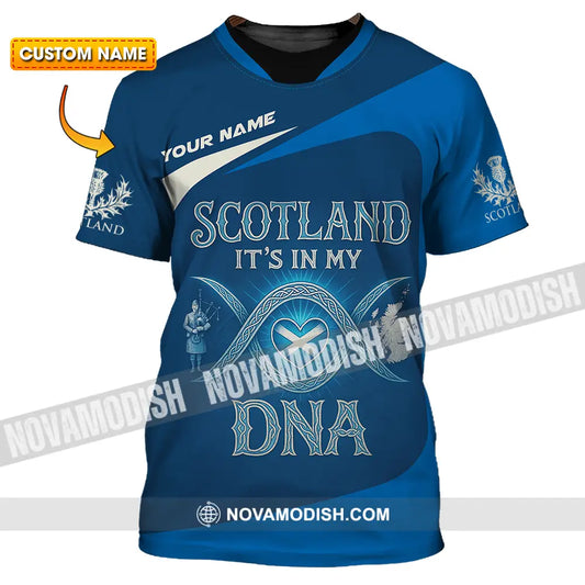 Unisex Shirt - Custom Scotland It’s In My DNA Shirt T-shirt
