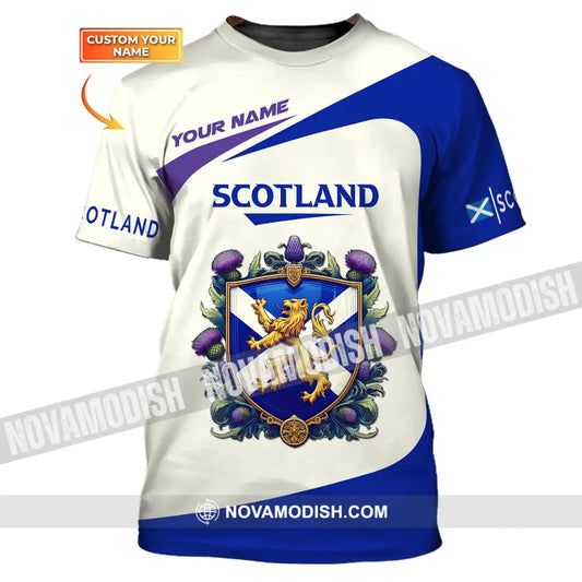 Unisex Shirt Custom Scotland Scottish T-Shirt Lover