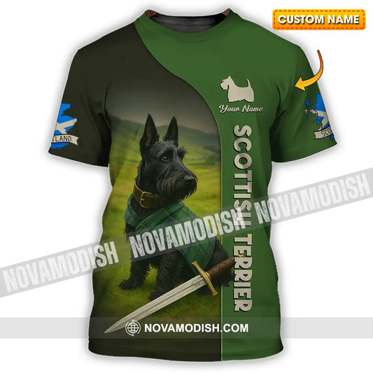 Unisex Shirt - Custom Scotland Terrier Pet Lover Shirt T-shirt