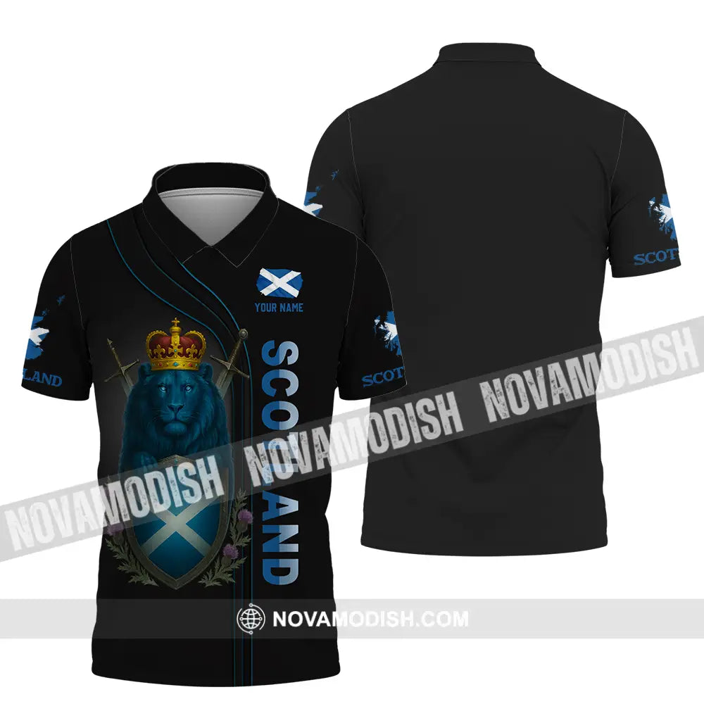 Unisex Shirt - Custom Scottish Shirt Polo Shirt / S T-shirt