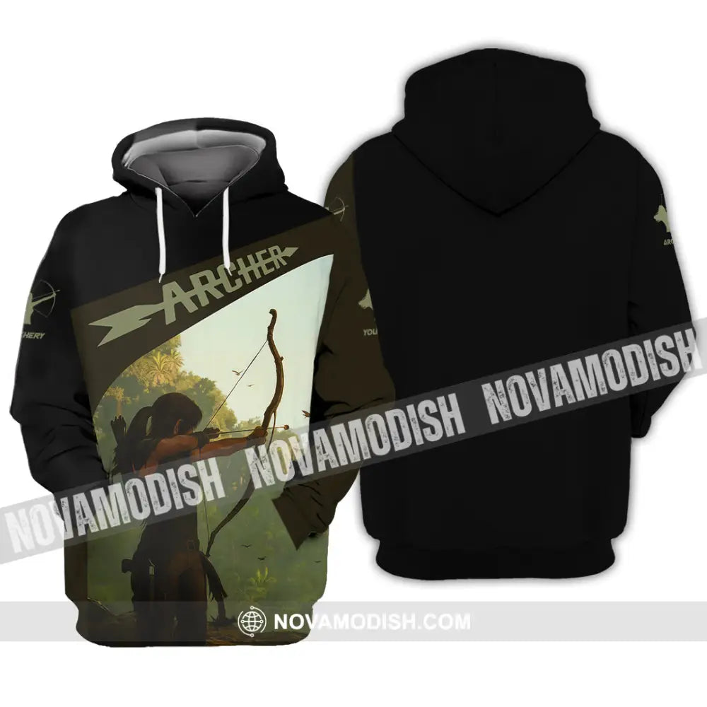 Unisex Shirt - Custom Shooting Archery Player Shirt Hoodie / S T-shirt