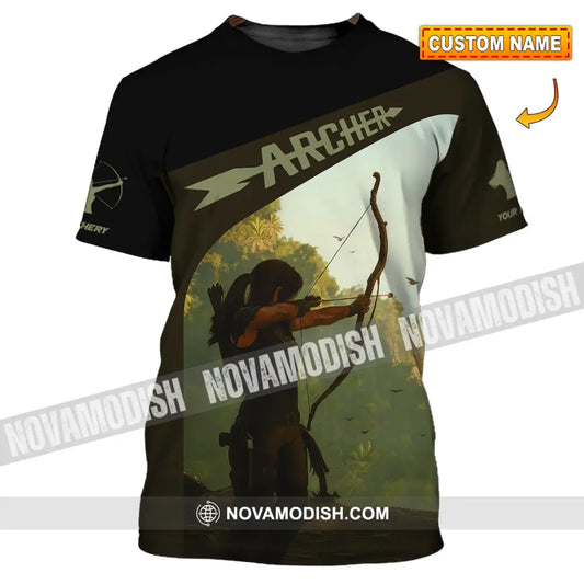 Unisex Shirt - Custom Shooting Archery Player Shirt T-shirt