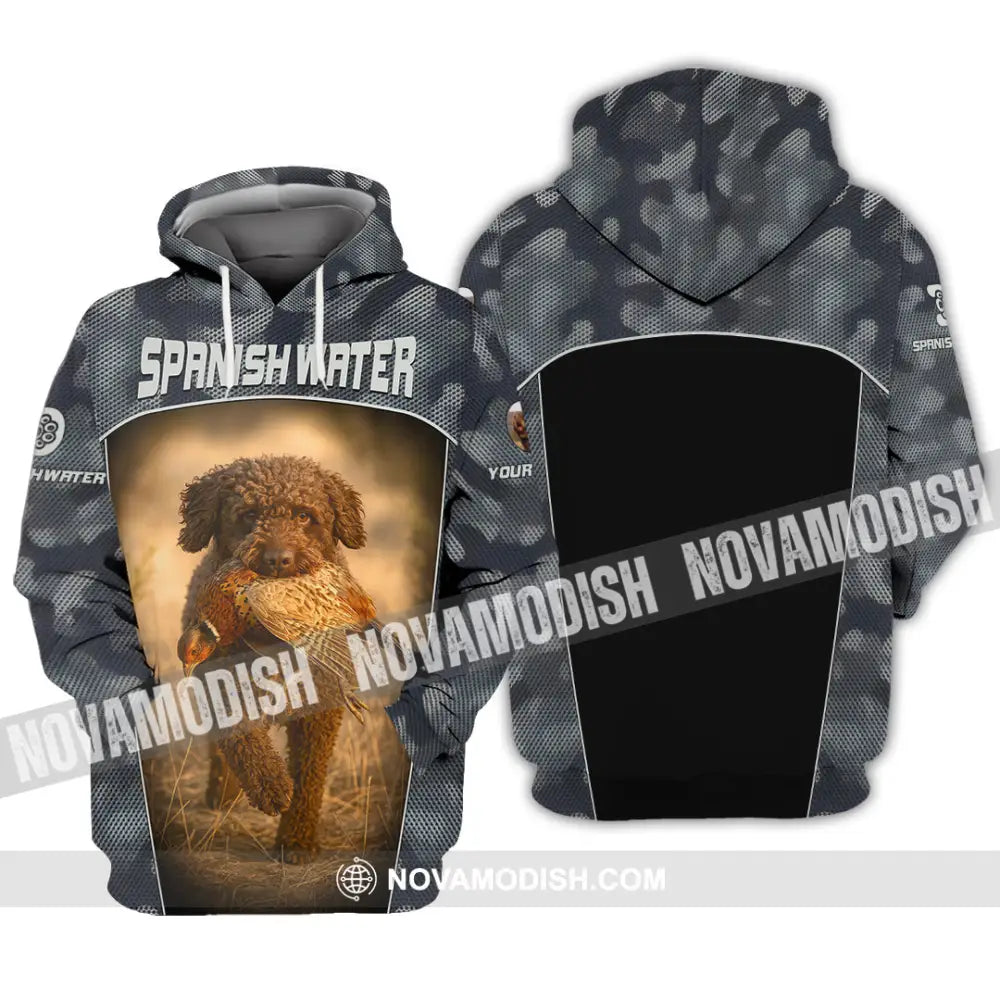 Unisex Shirt - Custom Spanish Water Dog Lover Shirt Hoodie / S T-shirt