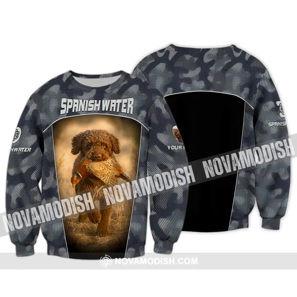 Unisex Shirt - Custom Spanish Water Dog Lover Shirt Long Sleeve / S T-shirt