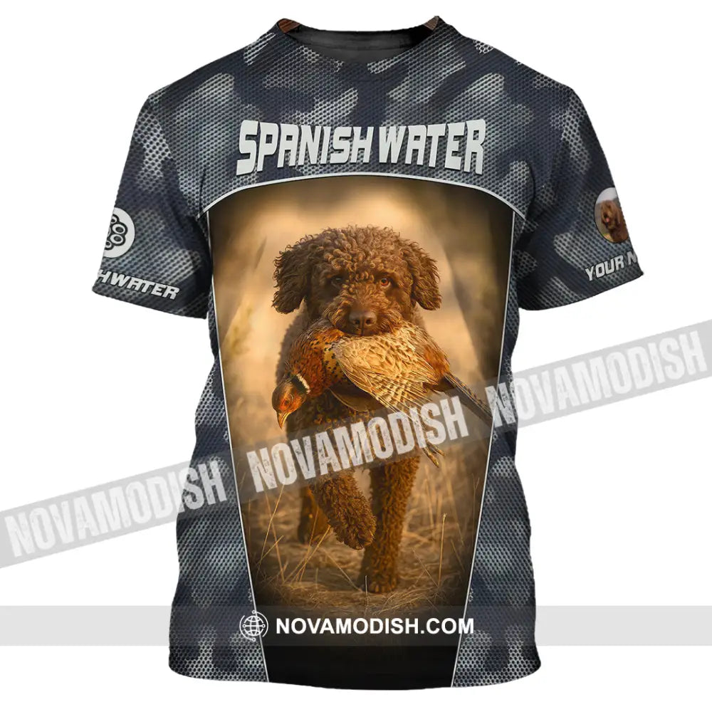 Unisex Shirt - Custom Spanish Water Dog Lover Shirt T-Shirt / S T-shirt