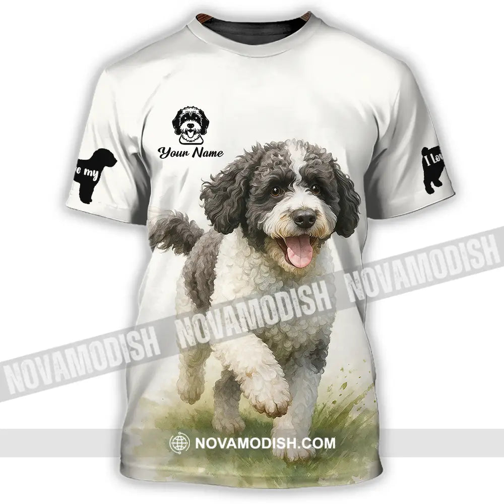 Unisex Shirt - Custom Spanish Water Dog Shirt T-Shirt / S T-shirt