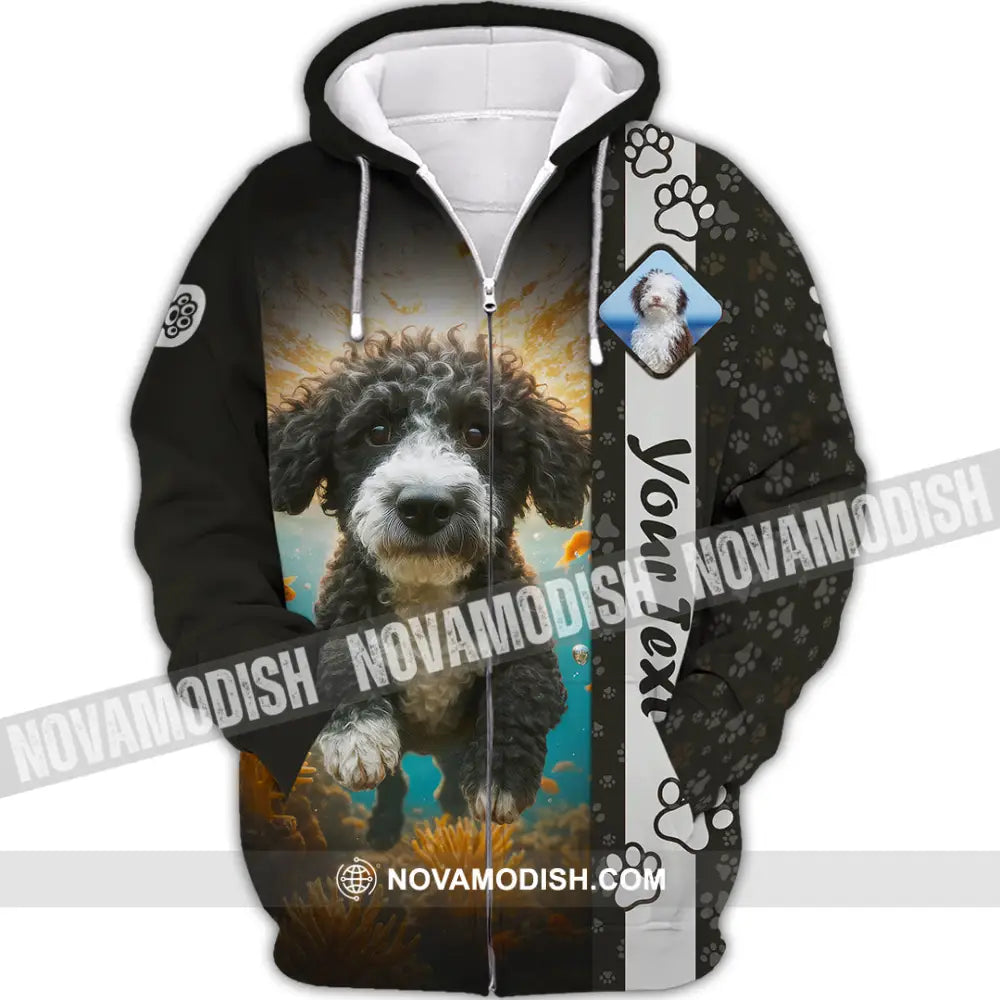 Unisex Shirt - Custom Spanish Water Pet Lover Shirt Zipper Hoodie / S T-shirt