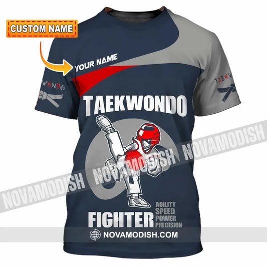 Unisex Shirt - Custom Taekwondo Fighter Shirt T-shirt