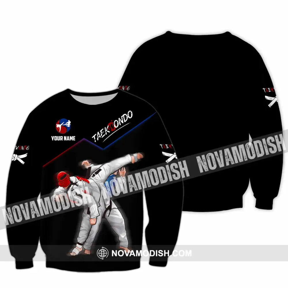 Unisex Shirt - Custom Taekwondo Shirt Long Sleeve / S T-shirt