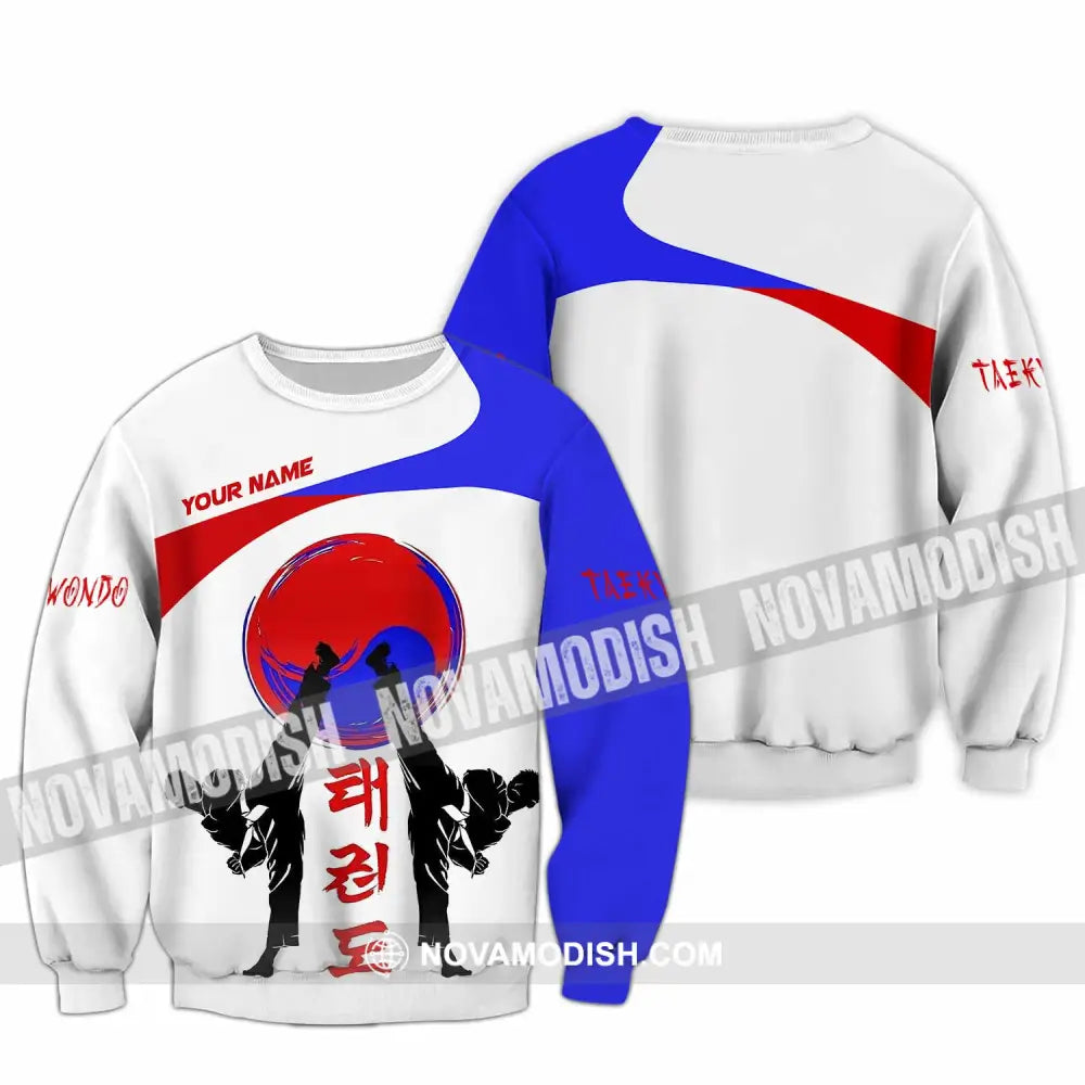 Unisex Shirt - Custom Taekwondo Lover Sport Shirt Long Sleeve / S T-shirt