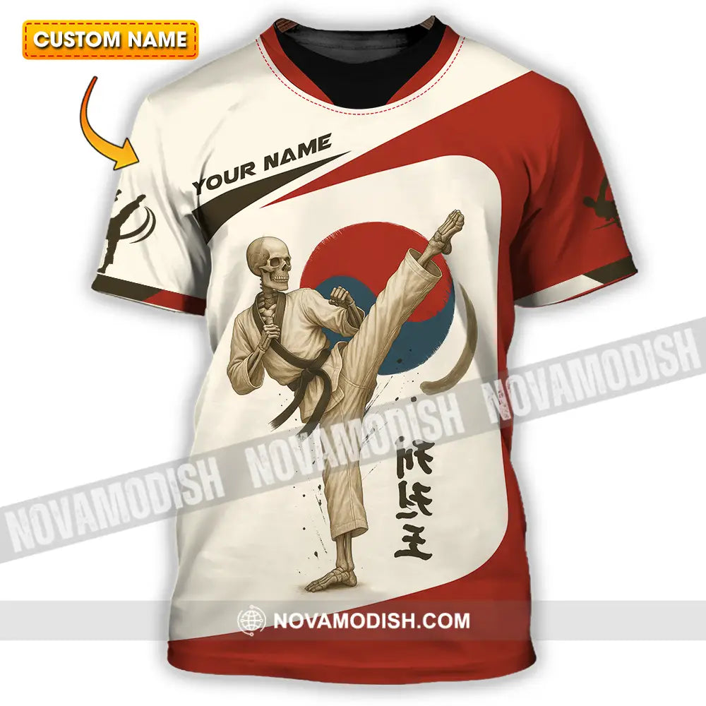 Unisex Shirt - Custom Taekwondo Player Shirt T-shirt