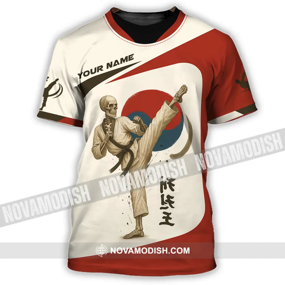 Unisex Shirt - Custom Taekwondo Player Shirt T-Shirt / S T-shirt